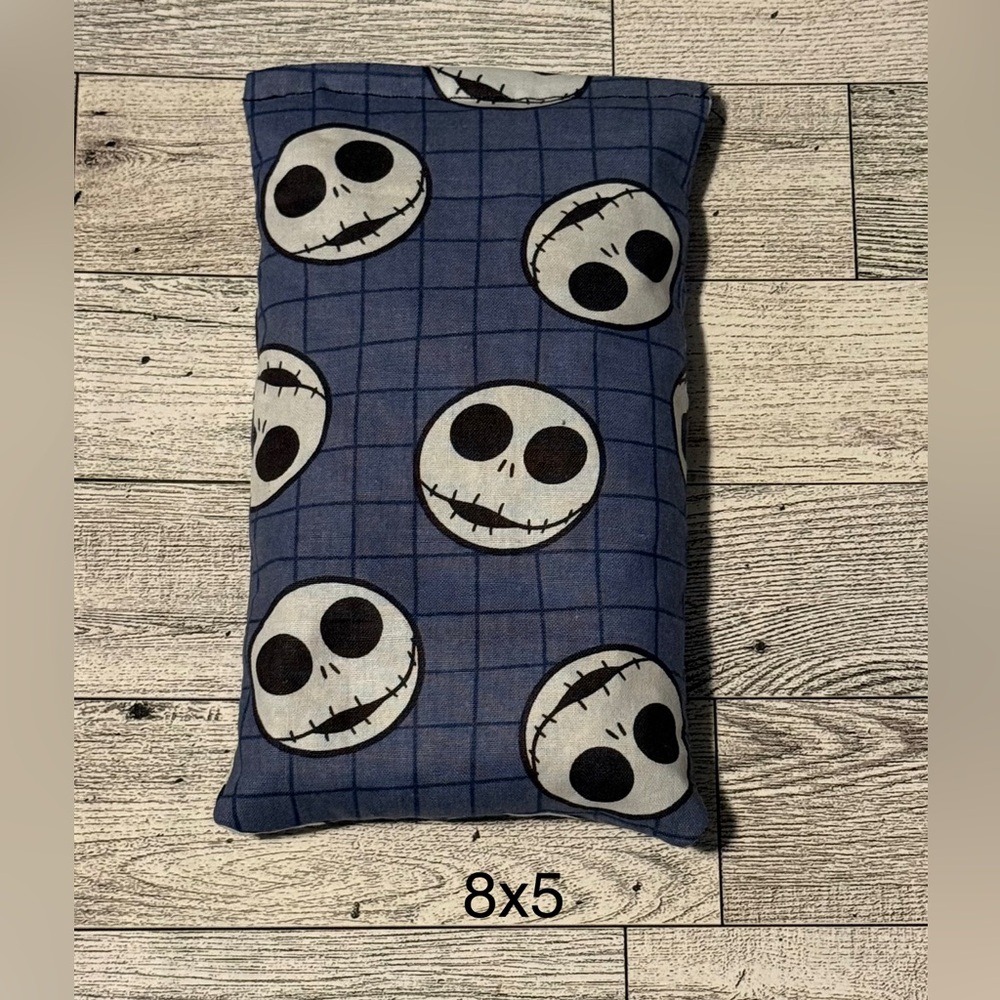 Corn Heating Pad Jack Skellington Skull Patterned
